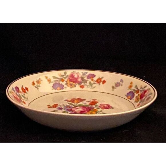 Syracuse Old Ivory Sharon Soup Salad‎ Bowl (s) USA made Coupe - Picture 2 of 3